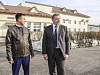 Вопросы благоустройства обсудили Сергей Путмин и начальник станции «Демьянка» Арсентий Слесарь